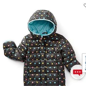 Okie Dokie Toddler Unisex Puffer Jacket.